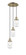 Franklin Restoration Three Light Pendant in Antique Brass (405|113F-3P-AB-G312)