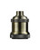 Ballston Socket Cover in Antique Brass (405|001-AB)