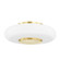 Blyford LED Flush Mount in Aged Brass (70|PI1896501-AGB)