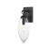 Nantucket One Light Wall Sconce in Black Brass (70|7900-BBR)