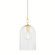 Belleville One Light Pendant in Aged Brass (70|7510-AGB)