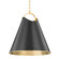 Burnbay One Light Pendant in Aged Brass/Old Bronze (70|6218-AOB)