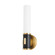 Crewe One Light Wall Sconce in Aged Brass/Distressed Bronze (70|3614-ADB)