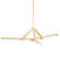 Jonas LED Chandelier in Aged Brass (70|3046-AGB)
