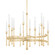 Hathaway 12 Light Chandelier in Vintage Gold Leaf (70|2235-VGL)