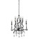 Aveline Eight Light Chandelier in Black Silver Leaf (68|414-23-BSL)