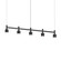 Systema Staccato LED Linear Pendant in Satin Black (69|1785.25-CYL)