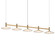 Systema Staccato LED Linear Pendant in Brass Finish (69|1785.14-CON)