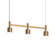 Systema Staccato LED Linear Pendant in Brass Finish (69|1783.14-CYL)