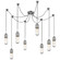 Junio LED Pendant in Polished Nickel (268|TOB 5645PN-CG-8)