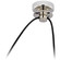 Junio Cord Mount in Polished Nickel (268|P-TOB5645PN)