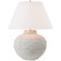 Avedon LED Table Lamp in Plaster White Rattan (268|MF 3001PWR-L)