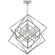 Cubist LED Chandelier in Polished Nickel (268|KW 5020PN-CG)