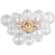 Talia LED Wall Sconce in Gild (268|JN 2006G-CG)