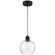 Port Nine Burgundy LED Pendant in Matte Black (18|63142LEDDLP-MBL/SDG)