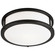 Conga LED Flush Mount in Matte Black (18|50080LEDDLP-MBL/OPL)