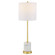 Turret One Light Buffet Lamp in Brushed Gold (52|30166-1)