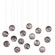 Palatino 15 Light Pendant in Earth with Speckles (142|9000-1009)