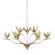 Paradiso Nine Light Chandelier in Contemporary Silver Leaf/Contemporary Gold Leaf/Contemporary Gold (142|9000-0973)