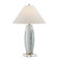 Kenita One Light Table Lamp in White/Green/Clear/Polished Brass (142|6000-0843)