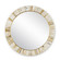 Niva Mirror in Cream/Brass (142|1000-0121)