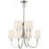 Reed Eight Light Chandelier in Antique Nickel (268|TOB 5010AN-L)