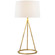 Nina One Light Table Lamp in Gilded Iron (268|TOB 3026GI-L) Nina One Light Table Lamp in Gilded Iron (268|TOB 3026GI-L)