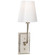 Hulton One Light Wall Sconce in Polished Nickel (268|TOB 2190PN-L)