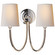 Reed Two Light Wall Sconce in Hand-Rubbed Antique Brass (268|TOB 2126HAB-L)