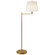 Paulo One Light Floor Lamp in Hand-Rubbed Antique Brass (268|TOB 1201HAB-L)