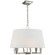 Square Tube Six Light Hanging Lantern in Polished Nickel (268|SL 5820PN-L)
