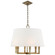 Square Tube Six Light Hanging Lantern in Hand-Rubbed Antique Brass (268|SL 5820HAB-L)