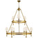 Classic Nine Light Chandelier in Hand-Rubbed Antique Brass (268|SL 5813HAB-L)