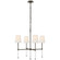 Camille Four Light Chandelier in Bronze (268|SK 5050BZ-L)