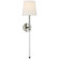Camille One Light Wall Sconce in Polished Nickel (268|SK 2017PN-L)