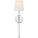 CAMILLE One Light Wall Sconce in Polished Nickel (268|SK 2016PN-L)