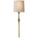 dauphine One Light Wall Sconce in Gilded Iron (268|S 2401GI-L)