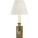 FRENCH LIBRARY3 One Light Wall Sconce in Hand-Rubbed Antique Brass (268|S 2210HAB-L2)