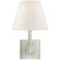 Architectural One Light Wall Sconce in Polished Nickel (268|S 20PN-L)