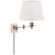 Swing Arm Sconce One Light Wall Sconce in Polished Nickel (268|S 2000PN-L2)