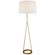 Dauphine One Light Floor Lamp in Gilded Iron (268|S 1400GI-L)