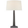 Strie One Light Table Lamp in Aged Iron (268|CHA 8707AI-L)