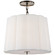 Simple Scallop Five Light Hanging Lantern in Bronze (268|BBL 5015BZ-L)
