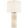 Moon Glow One Light Table Lamp in White Glass (268|BBL 3006WG-L)