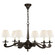 Myrna Six Light Chandelier in Gun Metal (268|AH 5010GM-L)
