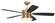 Dominick 52'' Ceiling Fan in Satin Brass (46|DMK52SB5)
