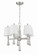 Palmer Five Light Mini Chandelier in Brushed Polished Nickel (46|57425-BNK) Palmer Five Light Mini Chandelier in Brushed Polished Nickel (46|57425-BNK)