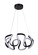 Pulse LED Pendant in Flat Black (46|55790-FB-LED)