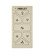 HIRO Control Reversing Fan Control in Light Almond (13|980014FLA-R)