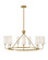 Lewis LED Chandelier in Heritage Brass (13|45009HB)